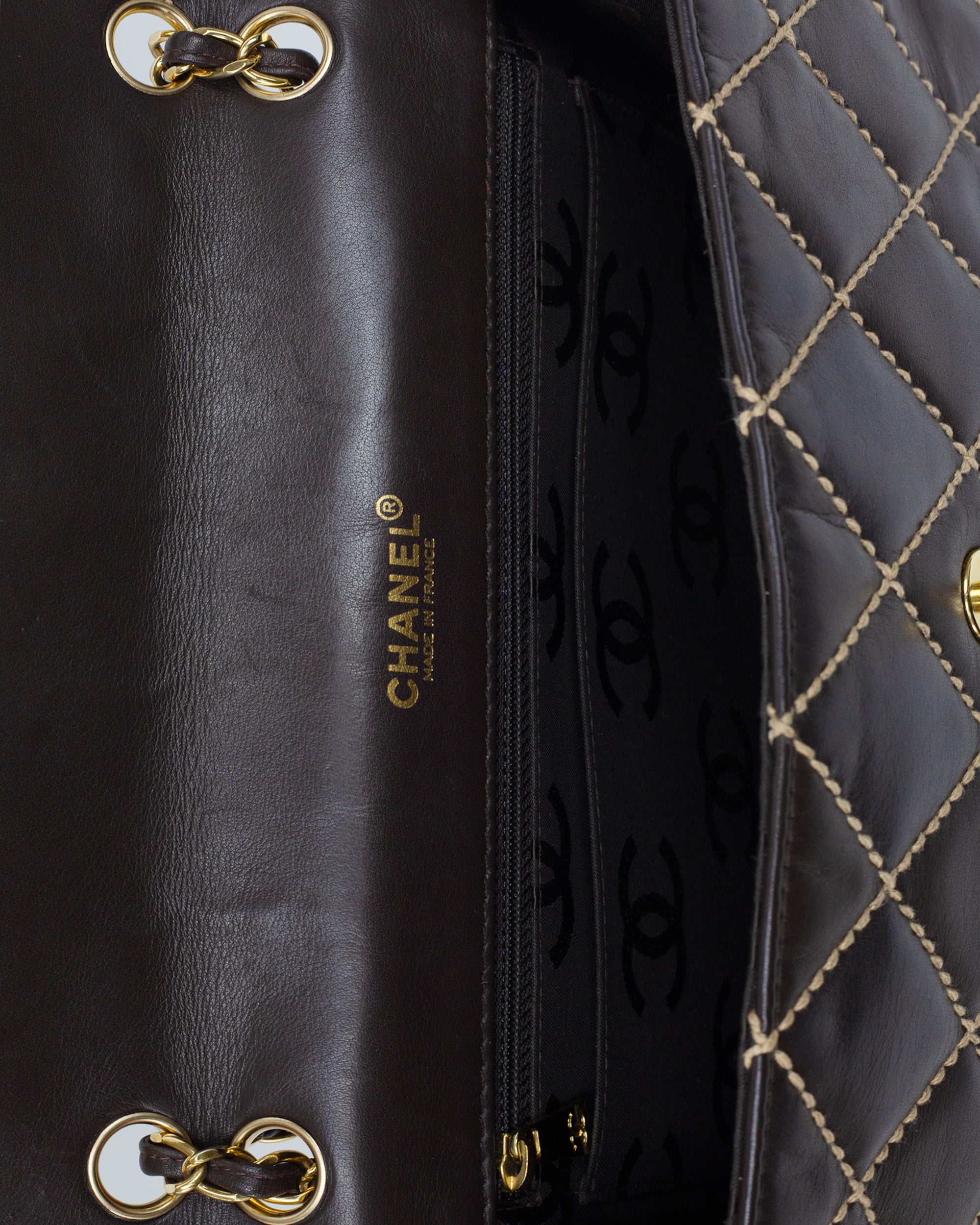 CHANEL WILD STITCH FLAP - 2002