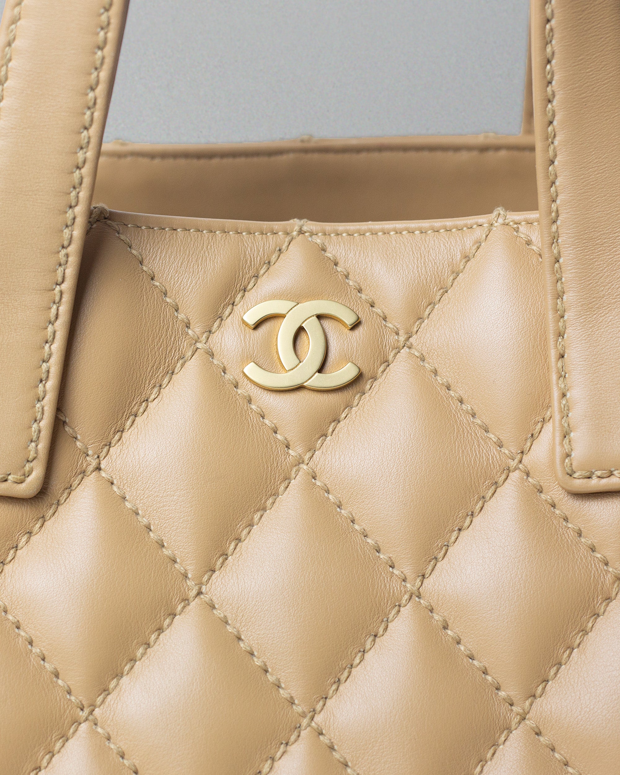 CHANEL WILD STITCH CABAS - 2004-2005