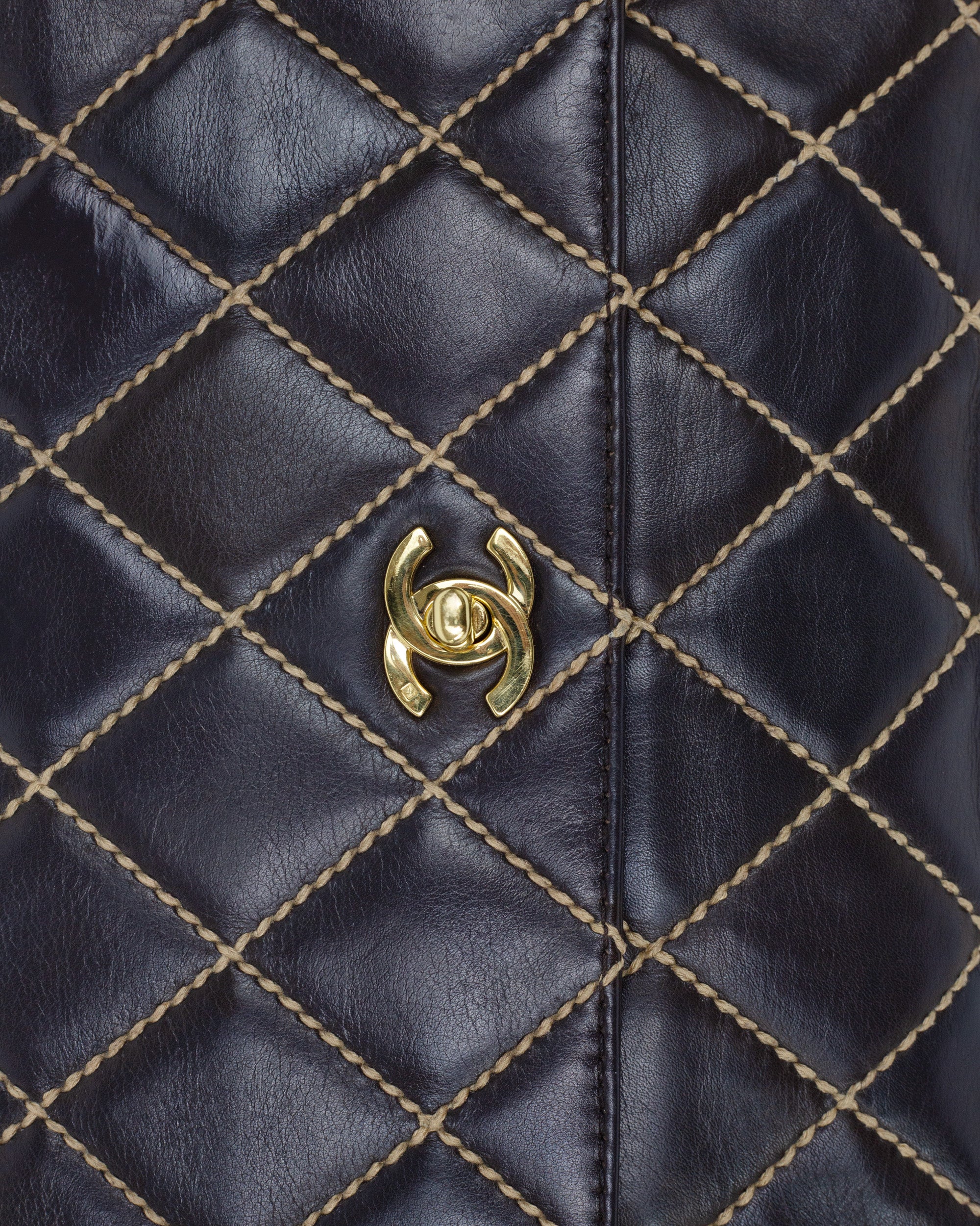 CHANEL WILD STITCH FLAP - 2002