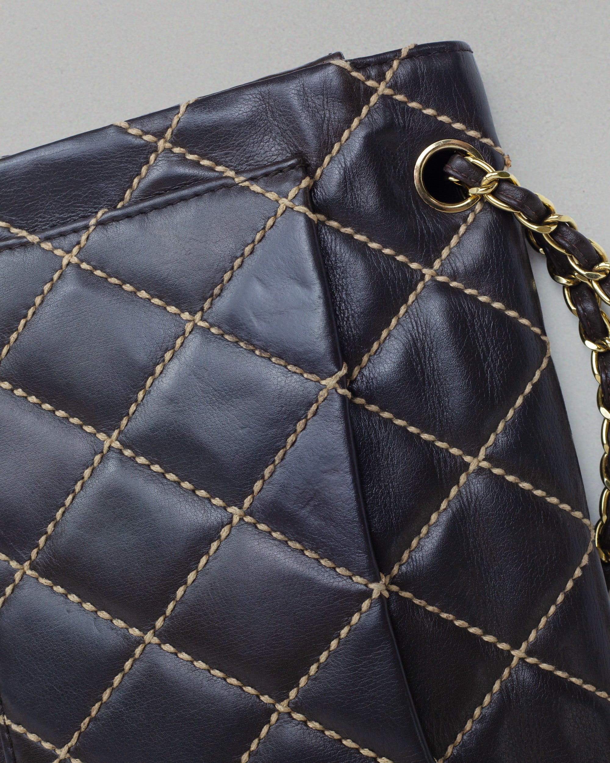 CHANEL WILD STITCH FLAP - 2002